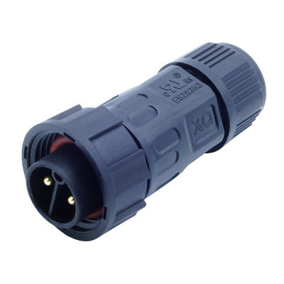 Άντρας πίσω πίνακα Mount Socket M20 2-4 Pin βίδα τύπου Αδιάβροχο LED IP67 συνδέσεις
