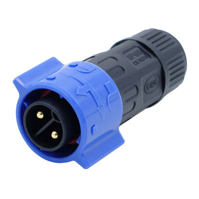 Άνδρας πίσω πίνακα Mount Socket M20 αυτοκλείδωσης Αδιάβροχο LED IP67 συνδέσεις