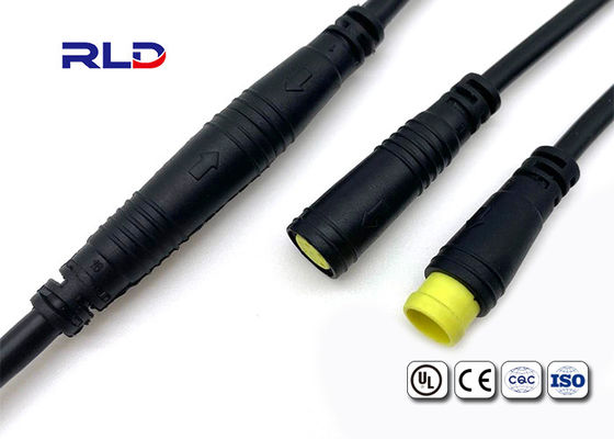 Dustproof Electric Bike Connectors Waterproof Cable For Signal Lines
